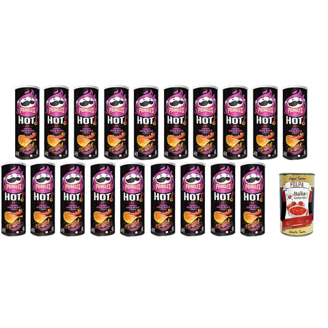 HOT Smokin' BBQ Ribs Flavour 19x160g Original italienisch Snack