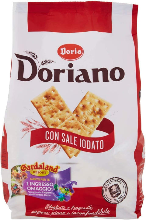 Doria Doriano Crackers salati Salzgebäck gesalzen kekse gebäck 6x 700g Original italienisch
