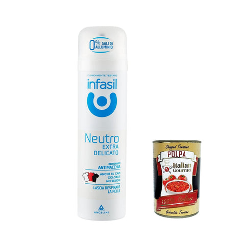 Infasil Extra Delicato Neutro deo Deodorant Spray 6x150ml Original italienisch Pflege