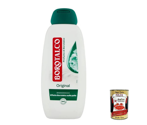 Italian Gourmet E.R. Duschgel 12x Borotalco Parfüm von Borotalco Original Körper- und Duschgel Duschgel 450 ml + Italian Gourmet Polpa 400g 8002410044829