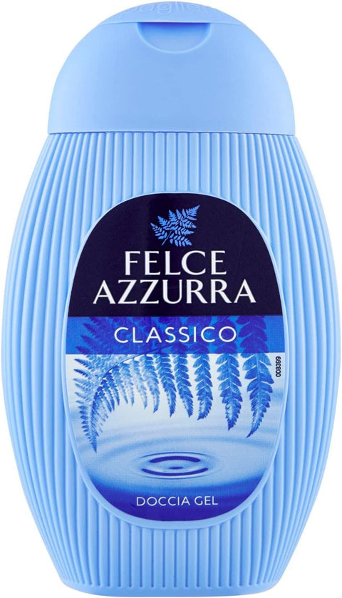 Italian Gourmet E.R. Duschgel 12x Felce Azzurra Docciagel Classico Duschgel Duschbad 250 ml + Italian Gourmet polpa 400g 8001280012464