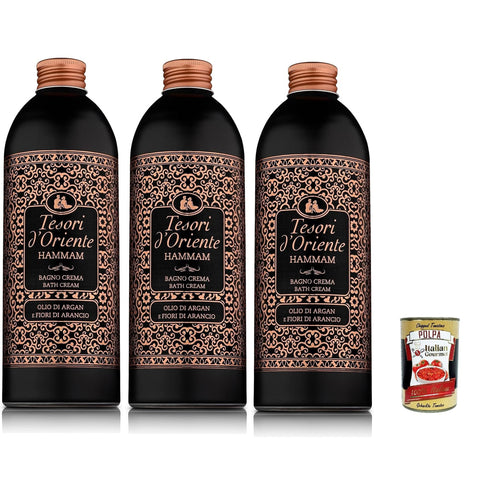 Tesori d'oriente Tesori d ´oriente Bagno crema Hammam, Badeschaum 6x500ml Original italienisch Pflege