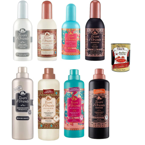 Tesori d'oriente Tesori d´Oriente Testpaket Aromatic Parfum Eau de Toilette EDT und Testpaket Tesori d Oriente 4x100ml Original italienisch Pflege