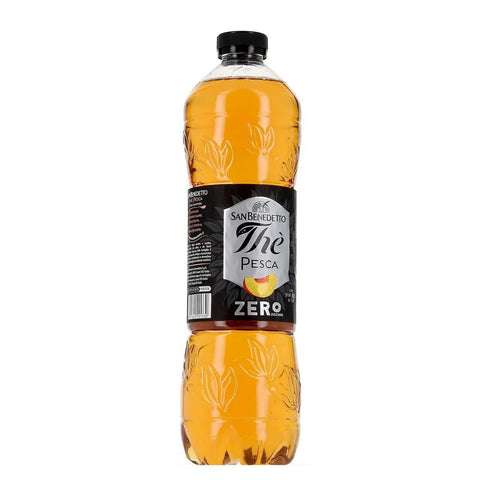 San Benedetto Zero Eistee The' Pfirsich PET 1,5L ohne Zucker tea erfrischend 12x Original italienisch