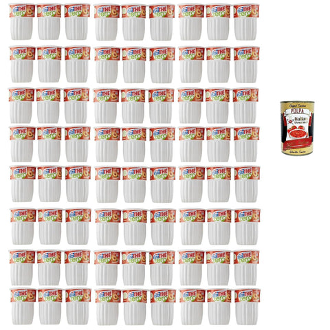 Ferrero ESTATHE Thè Pesca zero, Eistee The' Pfirsich ohne Zucker, ice tea erfrischend, Ohne Konservierungsstoffe und künstliche Farbstoffe, no sugar tea 72x 20cl inkl. Italian Gourmet polpa 400g Original italienisch