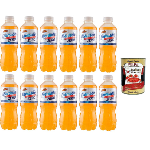 Energade Reintregatore di sali minerali zero Zuccheri aggiunti Gusto Arancia Mineralsalz Ergänzungsmittel Ohne 12x50cl Original italienisch Getränk