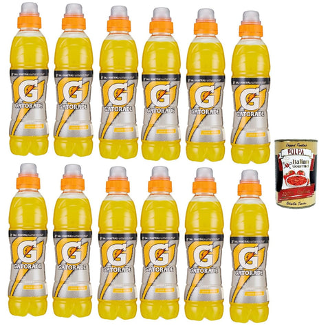 Energy sport drink Arancia, Bevanda energetica Energiegetränk orangen, Orange sport drink 12x50cl Original italienisch