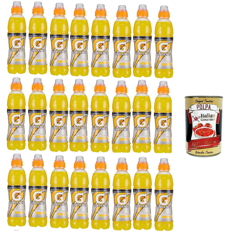 Energy sport drink Arancia, Bevanda energetica Energiegetränk orangen, Orange energy sport drink 24x 50 cl Original italienisch inkl. Italian Gourmet Polpa 400g