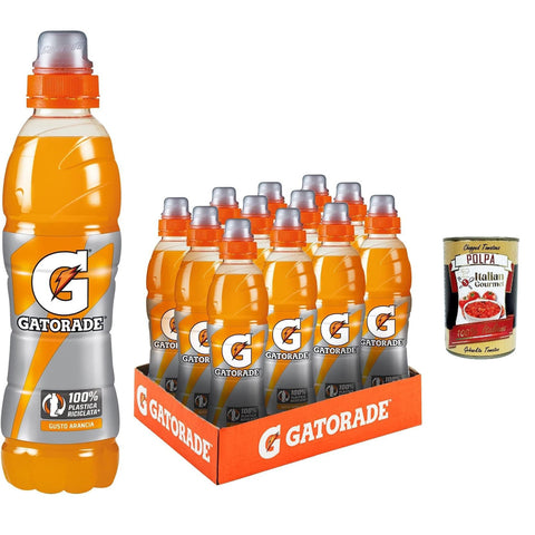 Sport Drink Arancia, Sportgetränk nicht kohlensäurehaltiger orangefarbener Geschmack 12x500ml Original italienisch