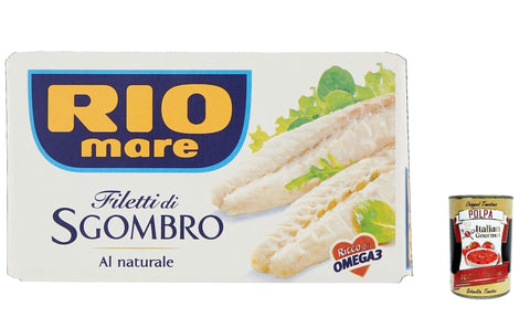 Rio Mare Makrelenfilets in Salzlake 12x125g Original italienisch Fertiggerichte