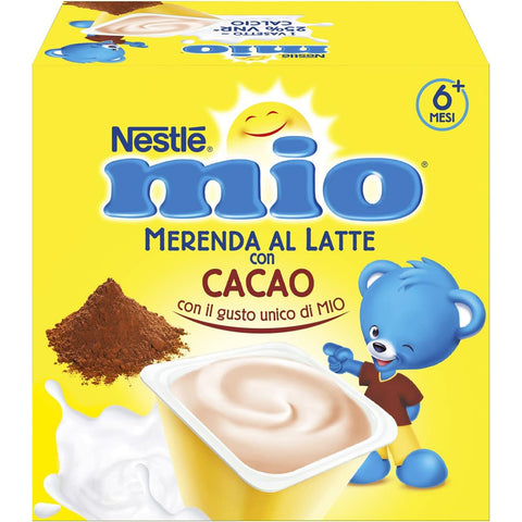 Nestle Nestlé Mio Snack mit Kakaomilch für 6 Monate, 4 x 100g 3x Original italienisch inkl. Italian Gourmet Polpa 400g