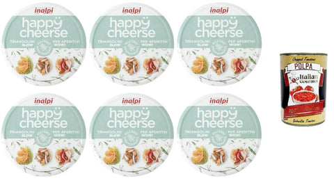 Happy Cheerse Kräuter 6x 140gr inkl. Italian Gourmet polpa 400g Original italienisch