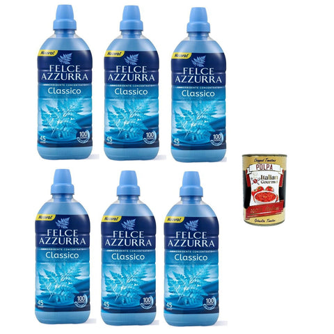 Felce azzurra Weichspüler Konzentrat, Unverwechselbarer Duft – 6x900ml Original italienisch Haushalt