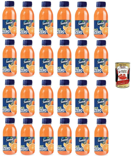 Italian Gourmet E.R. Fruchtsäfte Santal Succo di Frutta Ace Senza zuccheri aggiunti Ace Fruchtsaft Ohne Zuckerzusatz 24x 250ml + Italian Gourmet polpa 400g 8032804040014