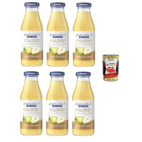 Zuegg Nettare di Pera senza pesticidi Pestizidfreier Birnennektar 6x500ml Original italienisch Getränk