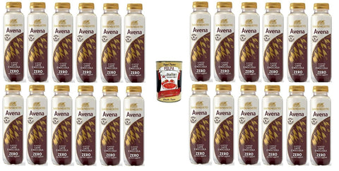 Italian Gourmet E.R. Frühstücksmüsli San Benedetto Avena Al gusto di Caffè e Nocciola Haferflocken mit Kaffee- und Haselnussgeschmack 24x 40cl + Italian Gourmet Polpa di Pomodoro 400g 8032804040014
