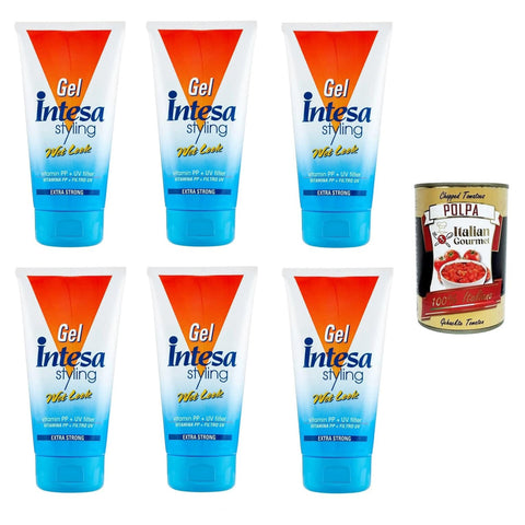 Intesa Gel Capelli Wet Look Extra Strong Wet Look Extra starkes Haargel 6x150ml Original italienisch Zutat