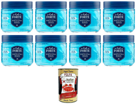 Italian Gourmet E.R. Gele Prokrin Gel Forte, Tenuta Lunga Durata,Prokrin Strong Gel, langanhaltender Halt 8x100ml+ Italian Gourmet polpa 400g 8032804040014