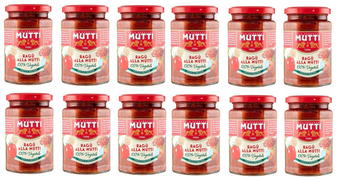 Italian Gourmet E.R. Gemüse 12x Mutti Ragù alla Mutti MUTTI-GEMÜSE-SAUCE 280gr + Italian Gourmet pelati 400gr 8005110003769