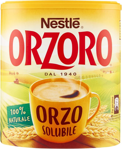 Italian Gourmet E.R. Instantkaffee 12x Nestle Orzoro Classico Instant lösliche Gerste Getreidekaffee kaffee 120 gr 8000550503473