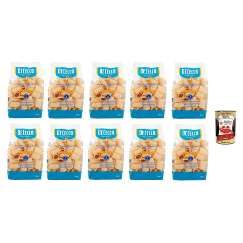 De Cecco Le Specialità Paccheri Rigati N°130, 100% Pasta Nudeln 10x500g Original italienisch