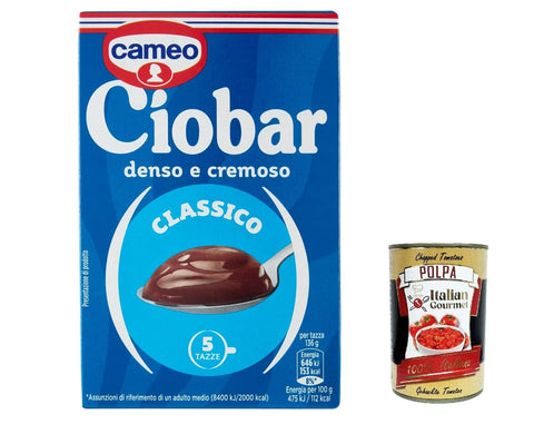 Cameo Ciobar Classico heiße schokolade hot chocolate 125g 3x5 Beutel + talian Gourmet polpa 3x 400g Original italienisch