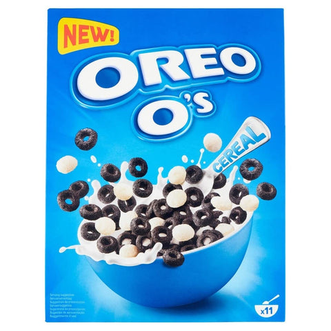 Italian Gourmet E.R. Kaltes Müsli Oreo O's Cereal Müsli mit Kakao- und Vanillegeschmack Angereichert mit Vitaminen und Eisen 350g Cereal als Frühstück oder Snack zwischendurch 5010029227062
