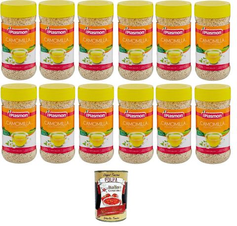Italian Gourmet E.R. Kamille Plasmon Estratto Granulare Camomilla Kamillen-Granulatextrakt 12x 360gr + Italian Gourmet Polpa 400g 8032804040014
