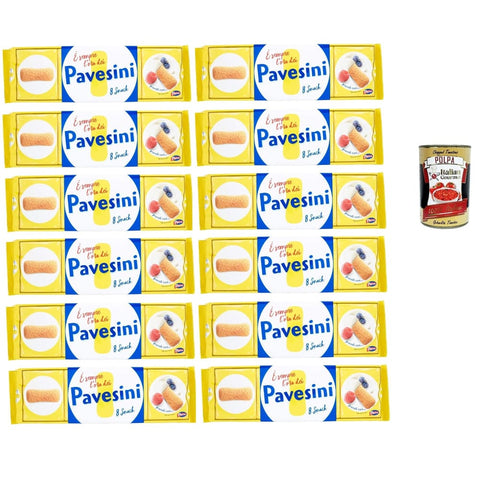 Barilla Kekse Barilla Pavesi Pavesini Kekse italien Biscuits 200g kuchen cookies keks snack 12x Original italienisch inkl. Italian Gourmet Polpa 400g 8013355000290