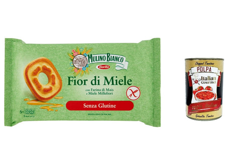 Mulino Bianco Fiori di miele senza glutine Shortbread kekse biscuits Cookies mit Millefiori Honig, glutenfrei 6x Original italienisch