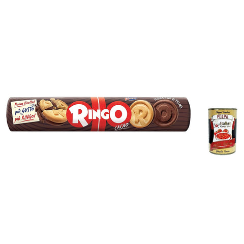Pavesi Ringo biscuits with cocoa cookies biscuits snack cocoa 6x165g Original italienisch Kekse