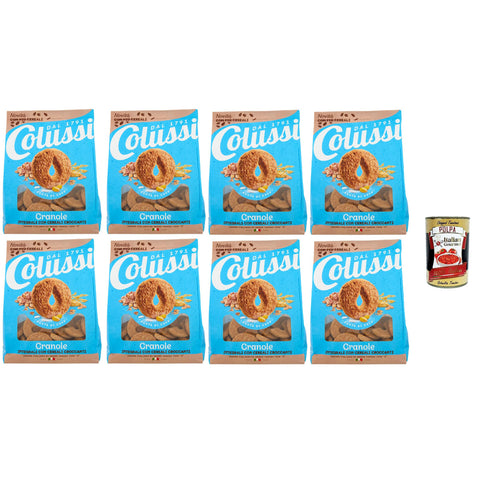 Colussi Granole Integrali con Cereali Croccanti, Kekse mit knusprigem Müsli 8x500g Original italienisch