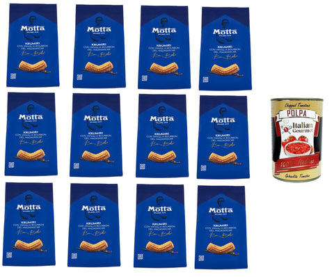 Italian Gourmet E.R. Kekse Motta Krumiri mit Bourbon-Vanille aus Madagaskar 12 x 290 g + Italian Gourmet polpa 400g 8032804040014