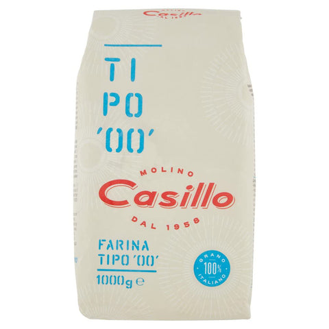 Italian Gourmet E.R. Koch- & Backzutaten 10x Casillo Farina Italiana Italienisches Mehl Mehl 00 für Brot kuchen Pizza Pasta 1kg + Italian Gourmet polpa 400g 8009685000666