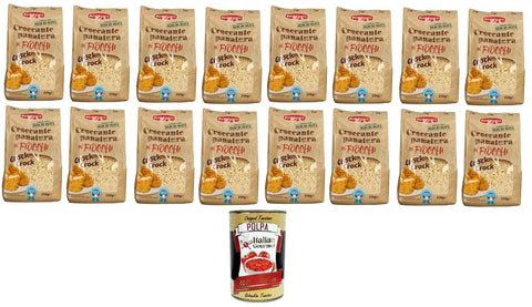 Italian Gourmet E.R. Koch- & Backzutaten 16x Artebianca Knusprige Semmelbröselflocken Gr.250 + Italian Gourmet polpa 400g 8002859150495