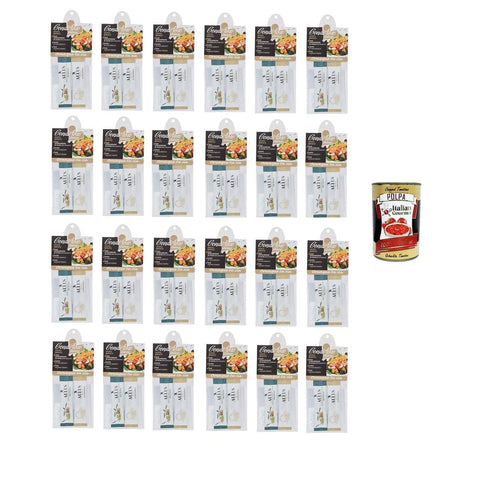 CondiAmo Italiano- Einzeldosis-Gewürz 24 Packungen Original italienisch inkl. Italian Gourmet Polpa di Pomodoro 400g