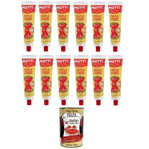 Mutti Triplo concentrato di Pomodoro Tomatenkonzentrat 12x185g Original italienisch Zutat