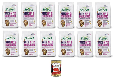 Italian Gourmet E.R. Koch- & Backzutaten Select MIX N.2 EQUILIBRIO Quelle für Kupfer und Kalium 12x 300gr + Italian Gourmet polpa 400g 8006280130248