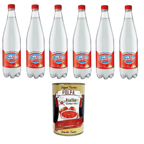 ROCCHETTA La Chic Sprudelwasser 6x1l Original italienisch Getränk