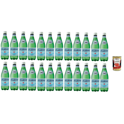 San Pellegrino Sprudelwasser in der Flasche 24x500ml Original italienisch Getränk
