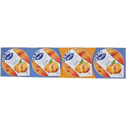 Hero Albicocca Konfitüre Einzeldosis Aprikosen Brotaufstriche Italien 4x25g Original italienisch Gebäck