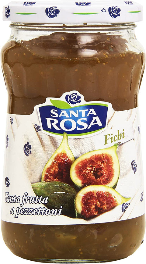Santa Rosa Fichi - Feigenmarmelade 350 g 6x Original italienisch inkl. Italian Gourmet Polpa 400g