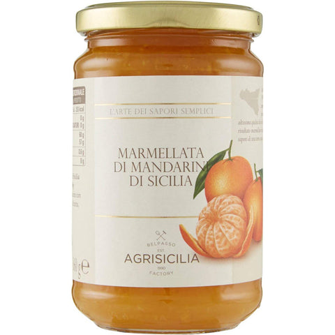Agrisicilia Marmellata di Mandarini di Sicilia sizilianische Mandarinenmarmelade 6x360g Original italienisch Aufstrich