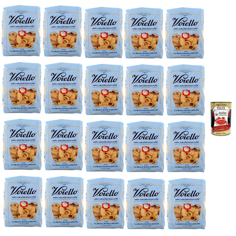 Voiello Pasta Mezze Maniche Rigate Nudeln 100 % italienische N 122 20x500g Original italienisch