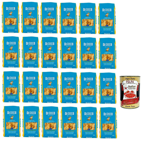 Italian Gourmet E.R. Kurze Pasta 24x De Cecco Galletti N°44 500gr + Italian Gourmet polpa 400g 8001250120441