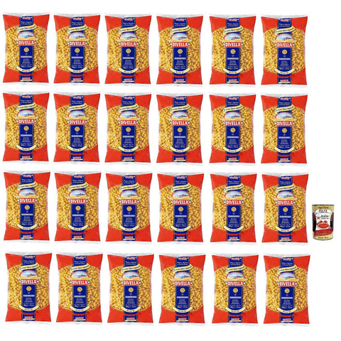 Divella Riccioli N°37 Hartweizengrieß Pasta Italienische Nudeln Packung 24x500g Original italienisch