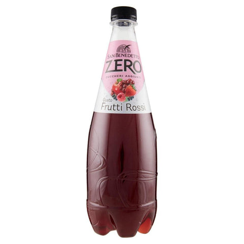 San Benedetto Frutti rossi Rote Früchte zero PET Flasche ohne zucker softdrink ohne Zucker 6x75cl Original italienisch Getränk