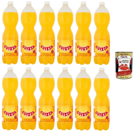 Italian Gourmet E.R. Limonade Guizza Soleila senza Zuccheri Aggiunti Soleila ohne Zuckerzusatz, 12x 1,5L+ Italian Gourmet polpa 400g 8032804040014
