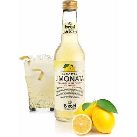 Lurisia LIMONATA con estratto delle tre fioriture del limone LIMONADE mit Extrakt aus den drei Zitronenblüten 24 x 275ml Original italienisch
