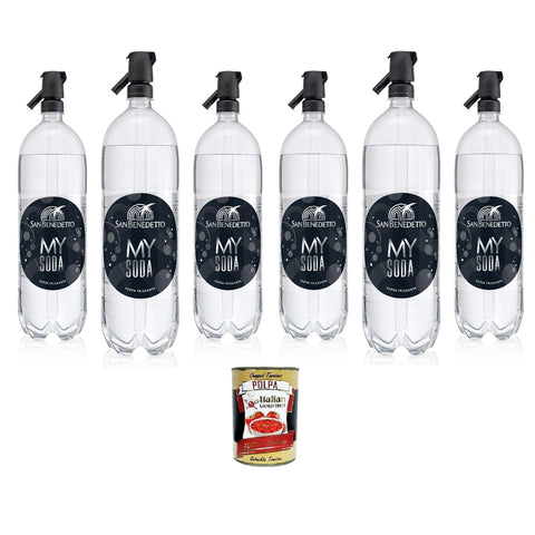 San Benedetto My Soda von San Benedetto: die neue ideale Limonade für Mixologen und Cocktailliebhaber 6x1.5lt inkl. Italian Gourmet polpa 400g Original italienisch